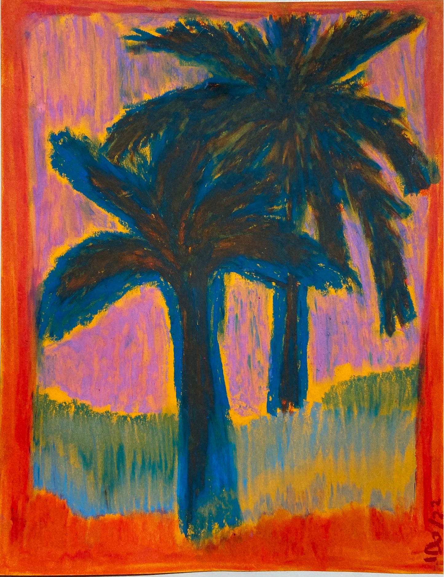 Sueños Entre Palmeras (Framed)